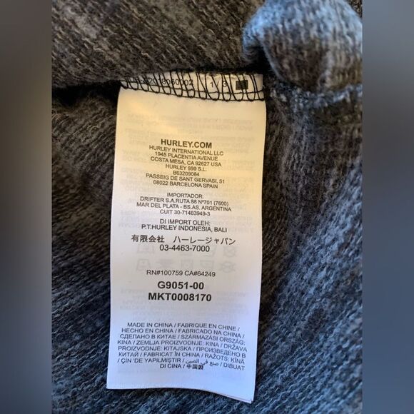 Hurley Exclusively for Buckle Jensen Pullover M - Picture 9 of 9